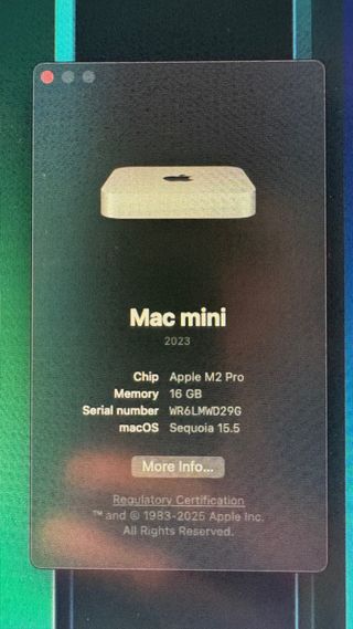 Mac Mini M2 Pro PERFECTO ESTADO