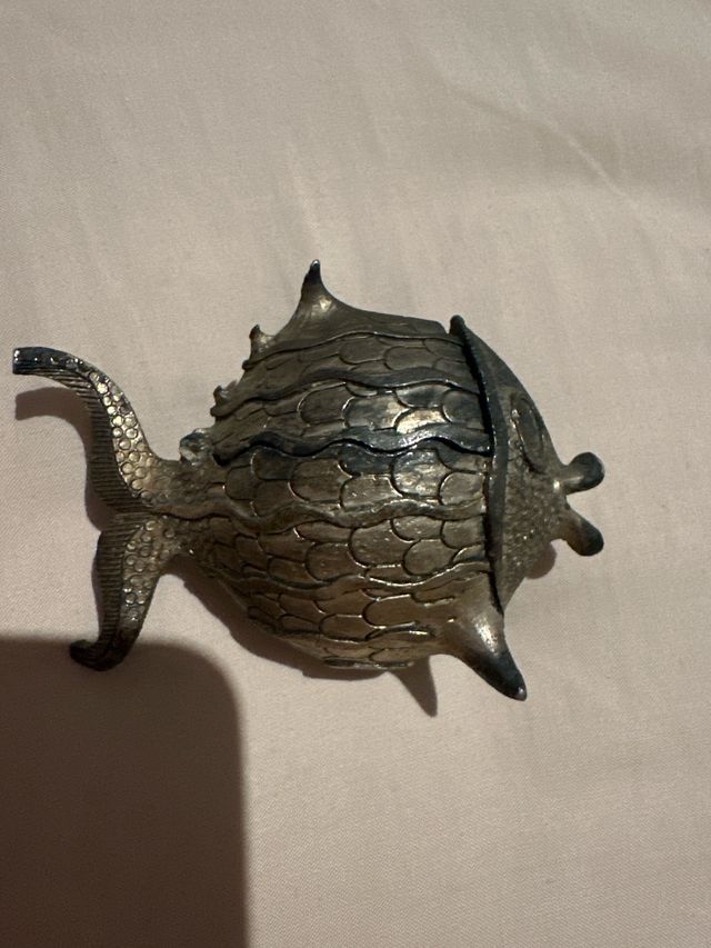 Cenicero pez vintage años 70