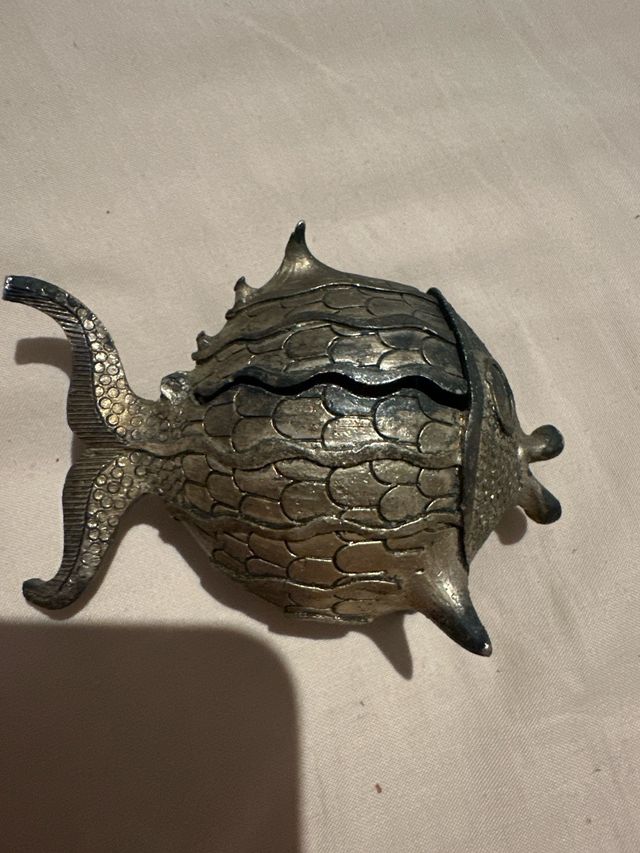 Cenicero pez vintage años 70