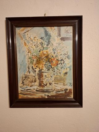 4 Quadri con stampa floreale