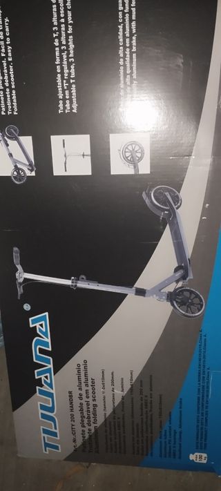 Patinete Aluminio Plegable TIJUANA CITY 200