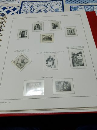 Hojas Filabo 1982 al 1986