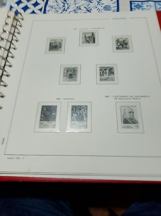 Hojas Filabo 1982 al 1986