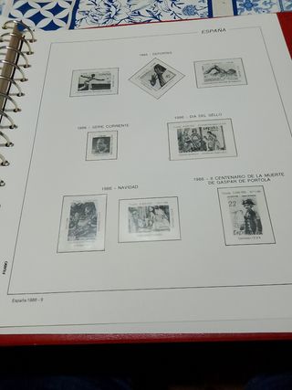 Hojas Filabo 1982 al 1986