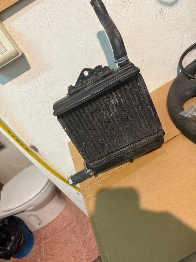 Radiador de agua para moto