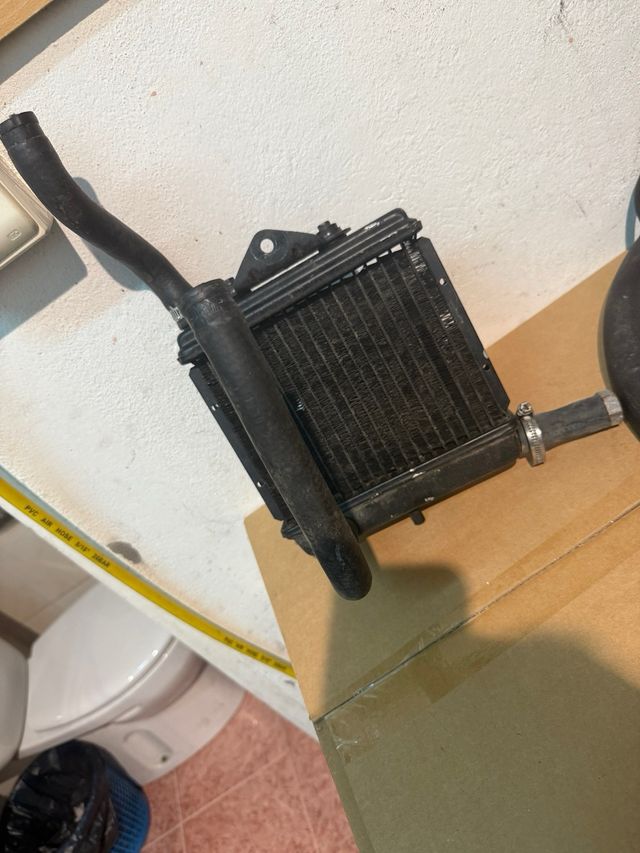 Radiador de agua para moto