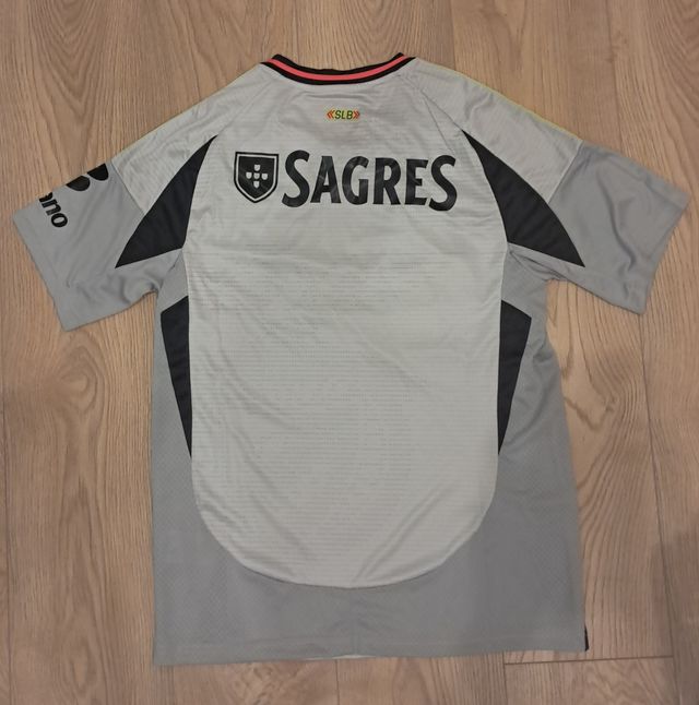 Camiseta Benfica Adidas Gris