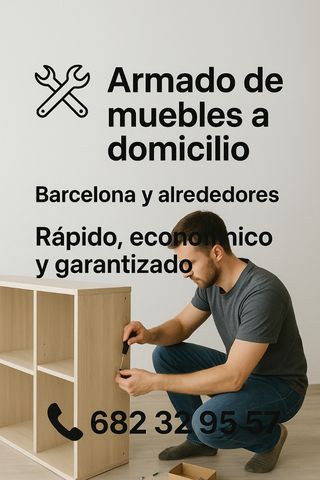 Montaje de muebles a domicilio