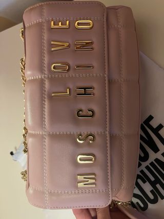 Bolso Love Moschino Rosa