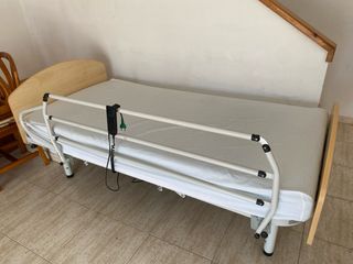 Cama articulada eléctrica con colchón 