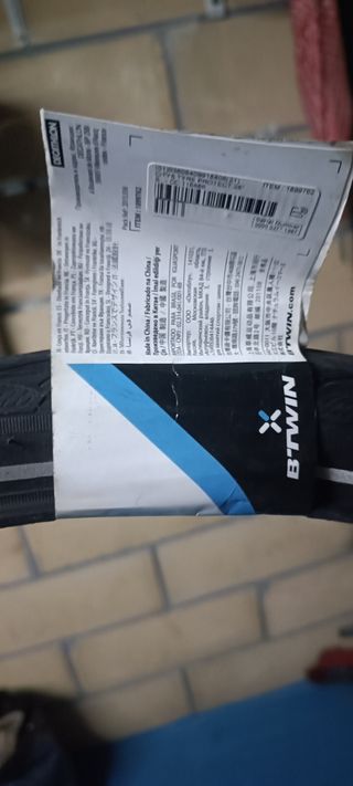 Cubierta Btwin City 5 700x45 Nueva