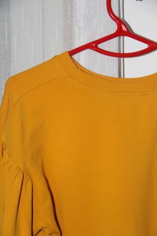 Sudadera amarilla talla M