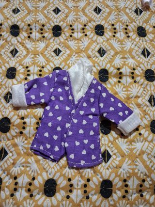 Conjunto Chabel Pijama Corazones Morado