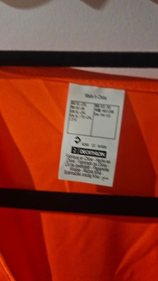 Chaleco Reflectante BTWIN Naranja