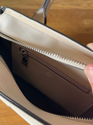 Bolso de mano color beige Parfois