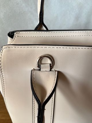 Bolso de mano color beige Parfois