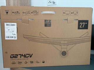 Monitor Gaming MSI G274CV 27 Curvo