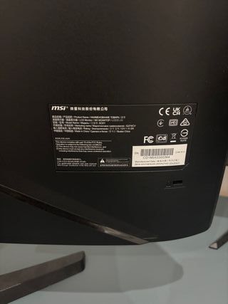 Monitor Gaming MSI G274CV 27 Curvo