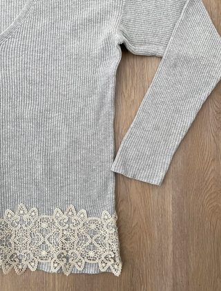 Jersey Ligero Gris de Algodón Springfield || 38-40