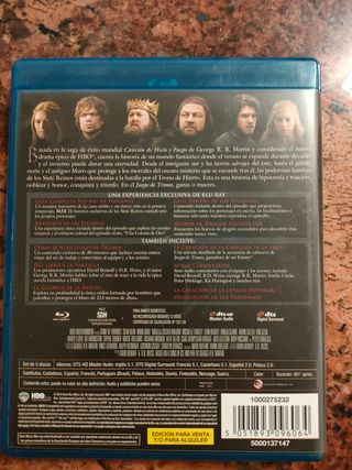 Juego de Tronos Temporada 1 Blu-ray