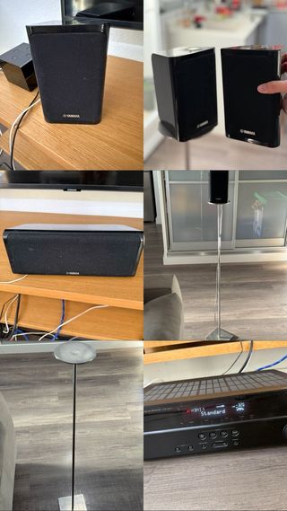 Home Cinema Yamaha HTR-2071 + 5 altavoces