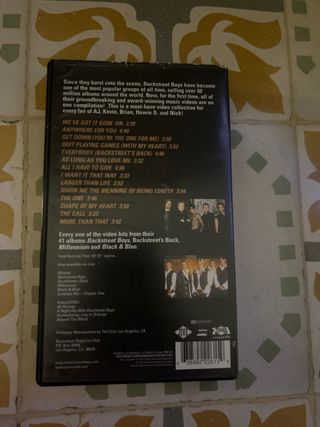 Backstreet Boys VHS Greatest Video Hits Chapter On
