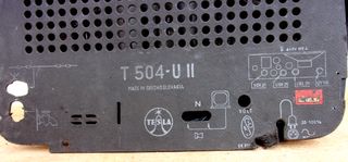 RADIO D'EPOCA A VALVOLE TESLA mod:T504 UII