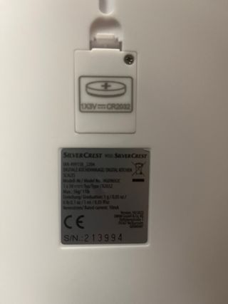 Báscula de cocina Silvercrest rosa