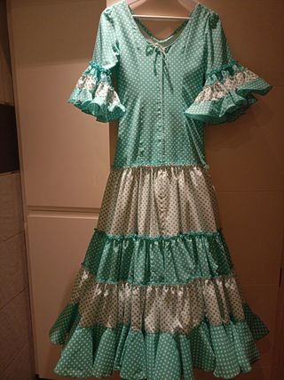 Traje Flamenca Niña Lola Azahares . Niña 10-12