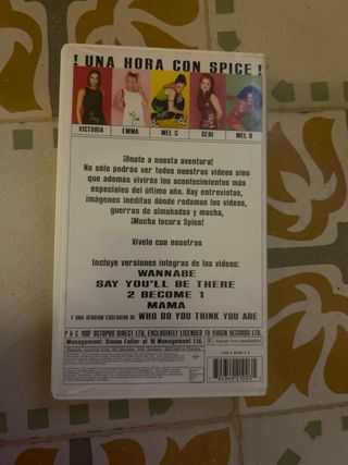 VHS Oficial Spice Girls Videoclips