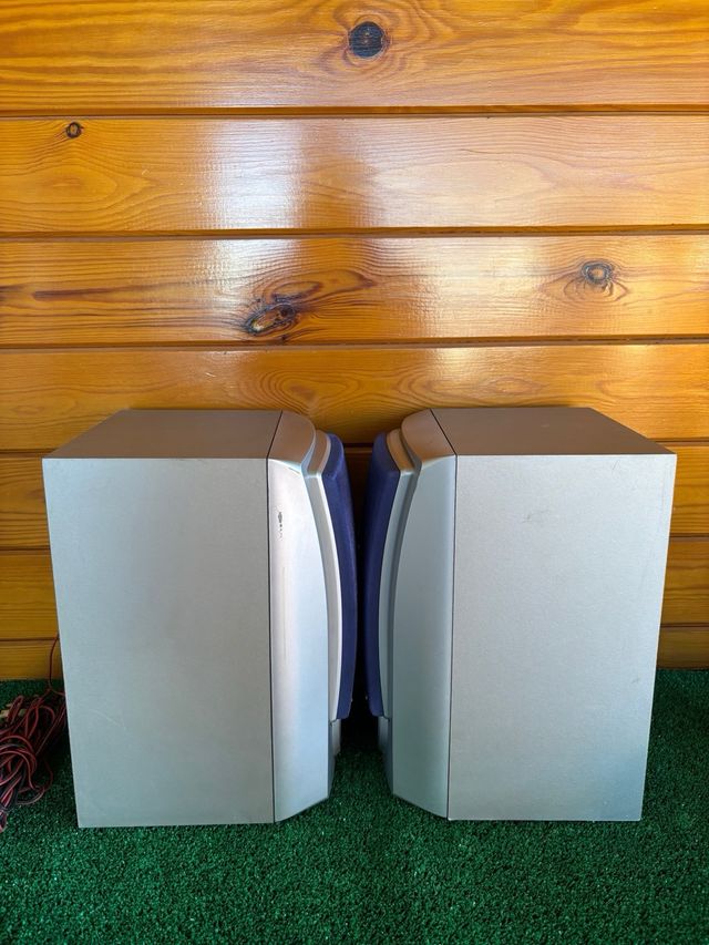 Altavoces Kenwood Plata y Azul