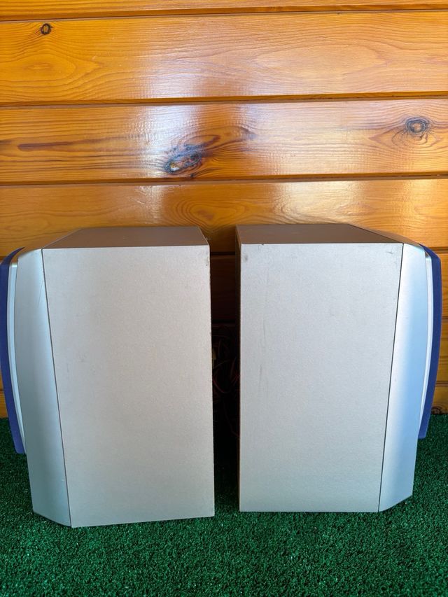 Altavoces Kenwood Plata y Azul