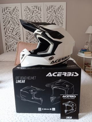 Casco Acerbis Enduro gafas incluidas 