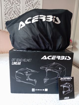 Casco Acerbis Enduro gafas incluidas 