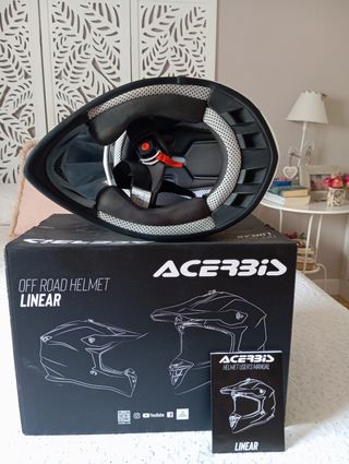 Casco Acerbis Enduro gafas incluidas 