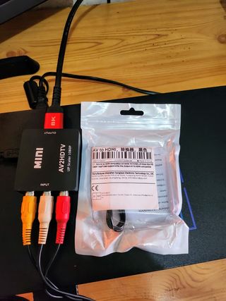 Adaptadores AV RCA y Wii HDMI Consolas