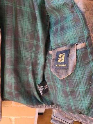 Chaqueta de Cuero Vintage Talla M