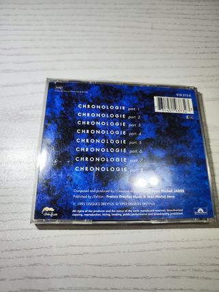 CD Jean Michel Jarre - Chronologie