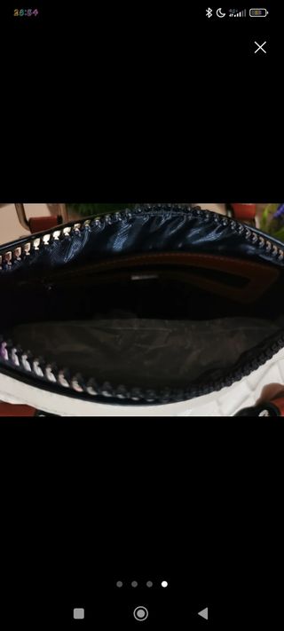 Bolso de mano y bandolera tela impermeable