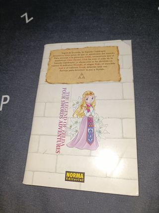 Comic the legend of zelda four swords adventures