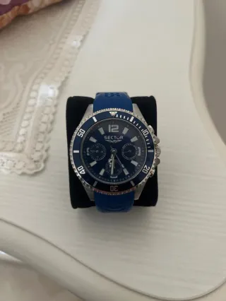 Orologio Sector Blu e Argento