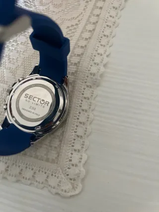Orologio Sector Blu e Argento