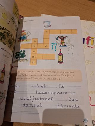 Libro de ortografía 1 y segundo primaria