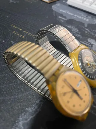 Coppia Orologi Vintage Swatch