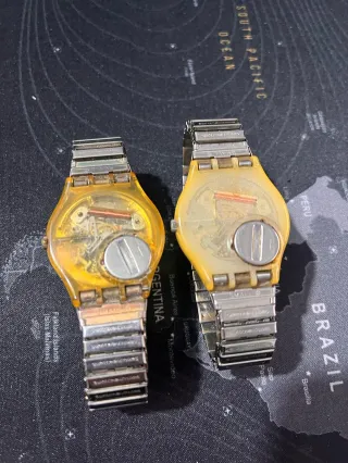 Coppia Orologi Vintage Swatch