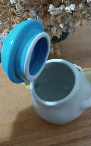 Zuccheriera/Saliera Ceramica Facciolli Made Italy