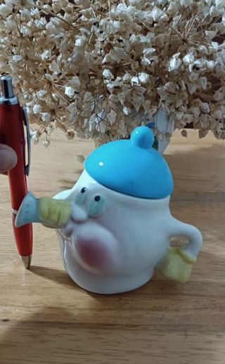 Zuccheriera/Saliera Ceramica Facciolli Made Italy