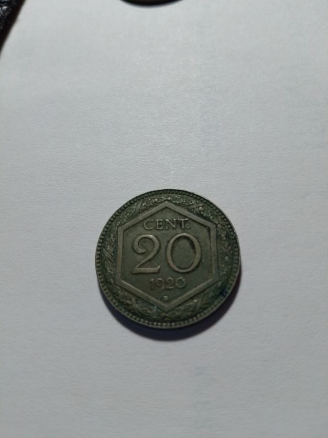 20 Centesimi 1920 Moneta