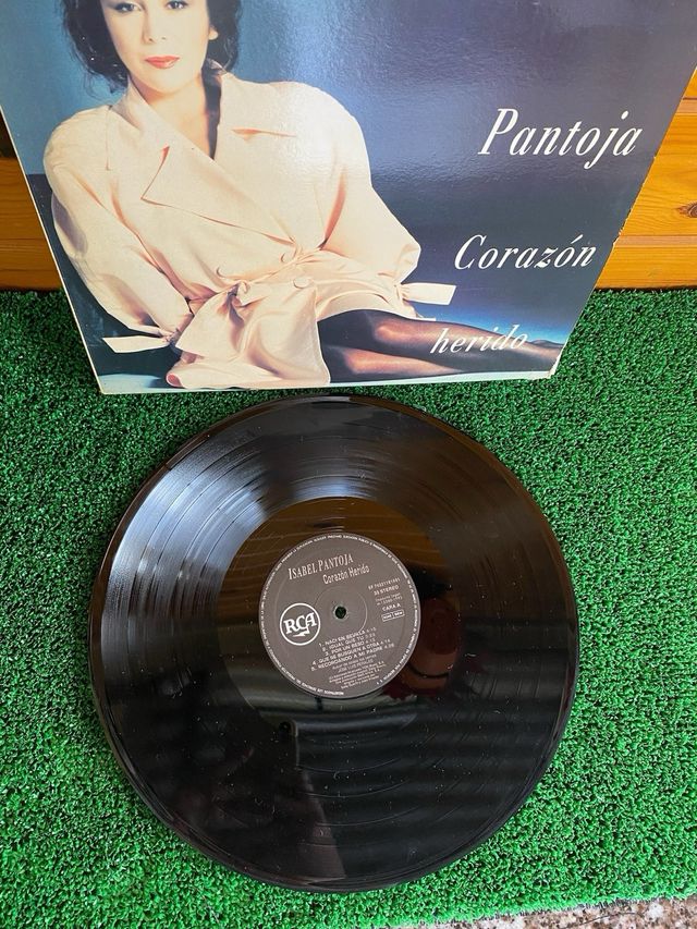Vinilo Isabel Pantoja Corazón herido