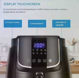 Midea Friggitrice Aria 4L Touch Display Con Timer